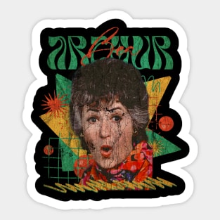 VINTAGE POP RETRO -Bea Arthur  Girls-  STYLE 70S Sticker